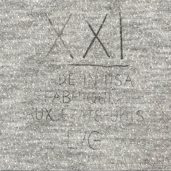 XXI size large grey & blue baseball style shirt with “Hollywood Rebels” on front - Picture 8 of 8